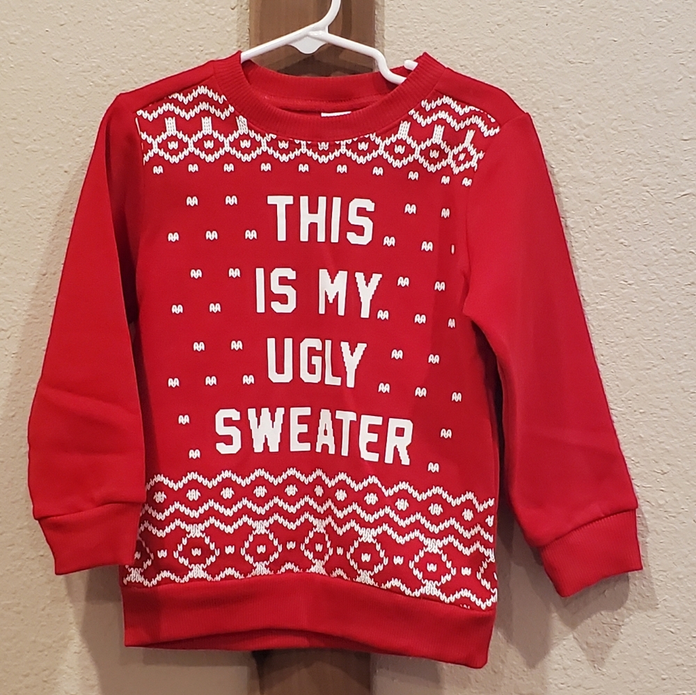 Toddler ugly christmas sweater